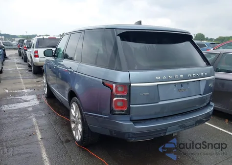 2019 Land Rover Range Rover 3.0L V6 Supercharged Hse z USA, uszkodzony, nr VIN SALGS2SV6KA540942
